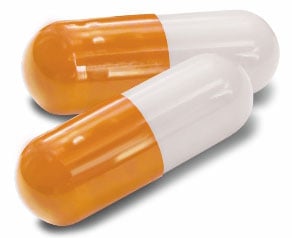 oranžov&eacute; tablety